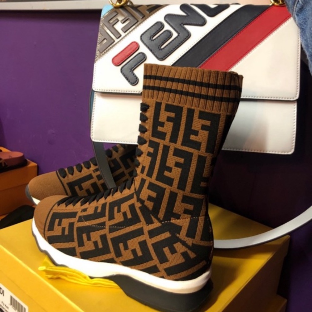 Fendi shoes and purse